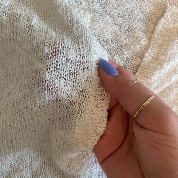 White Athleta Knit Sweater - Picture 4 of 4